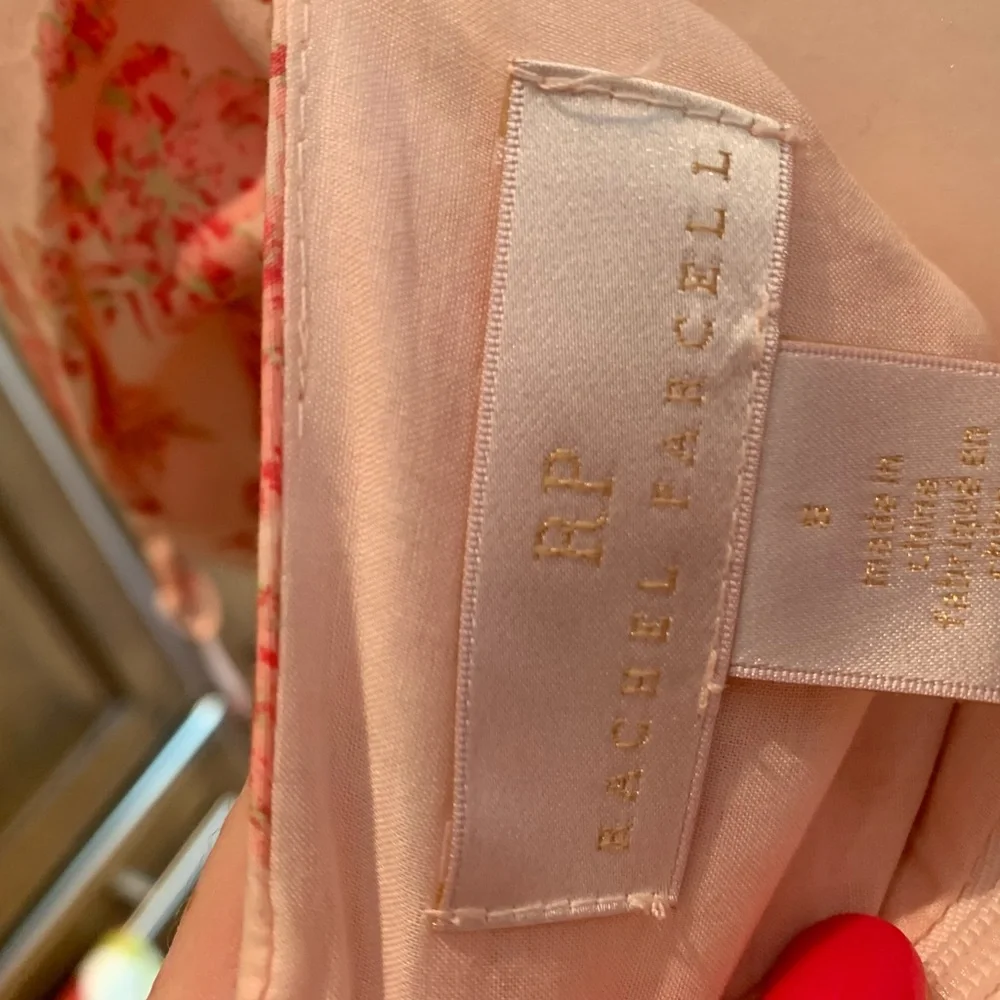 Rachel Parcell Pink Poppy Vine size Small - Picture 3 of 3